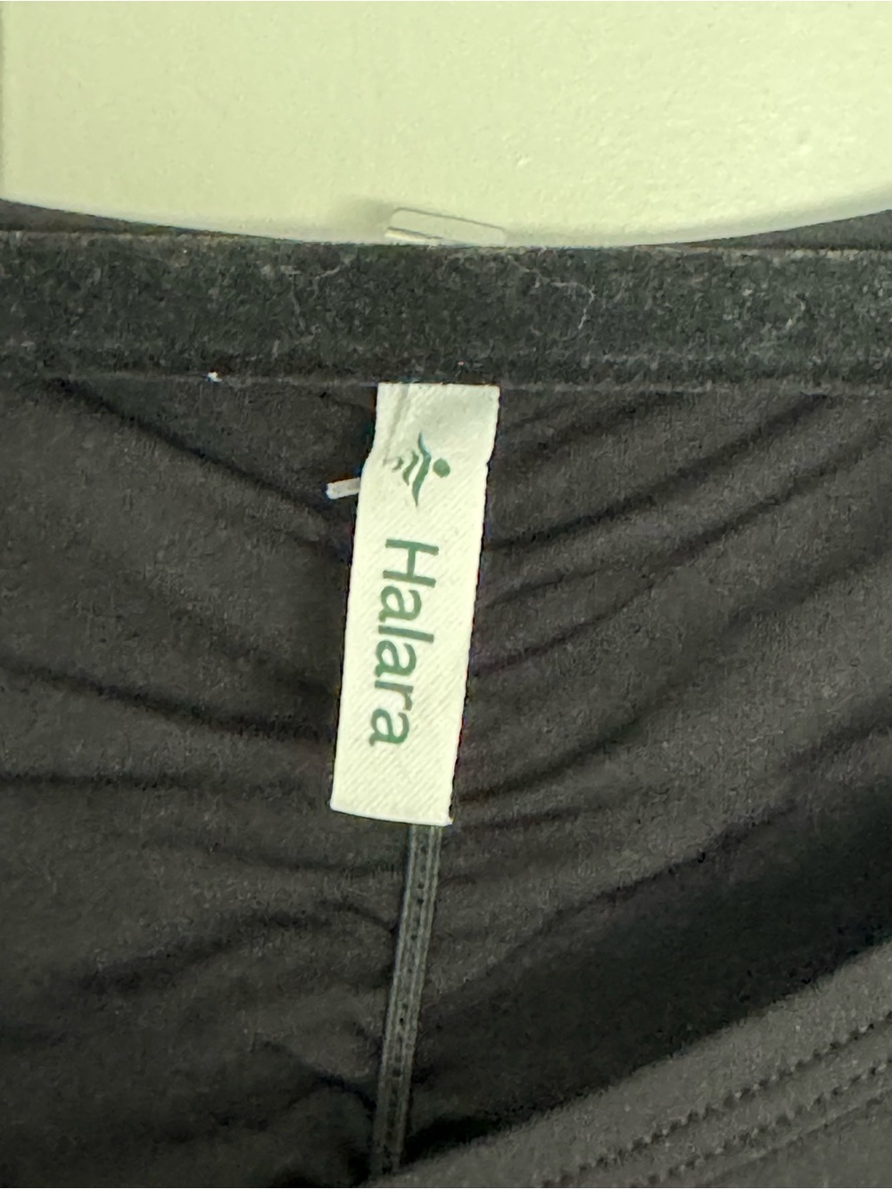 Halara Ruched Long-Sleeve V-Neck Top - Picture 2 of 6
